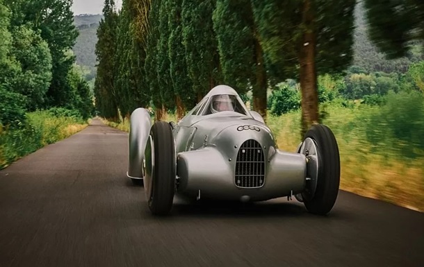 Audi воссоздала рекордный болид Auto Union Lucca 1935 года