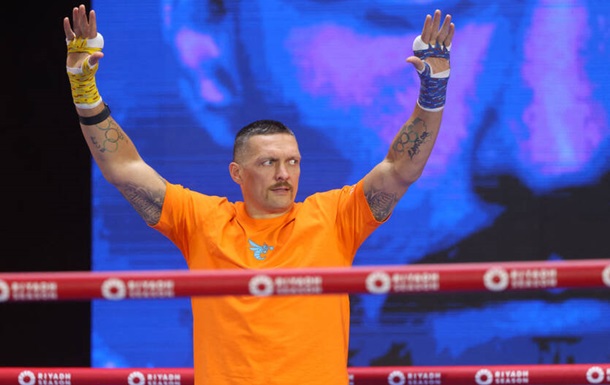 Усик підготувався до бою з Верхувеном