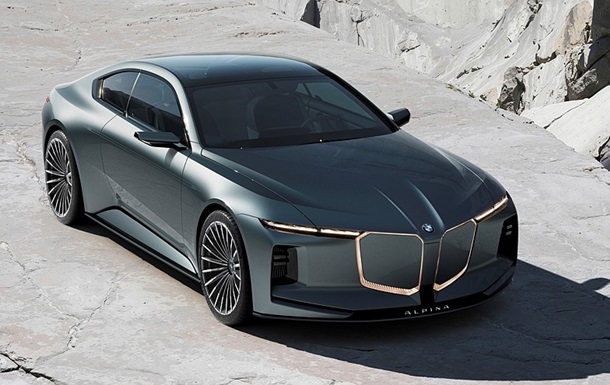 BMW представила роскошное купе Vision Alpina