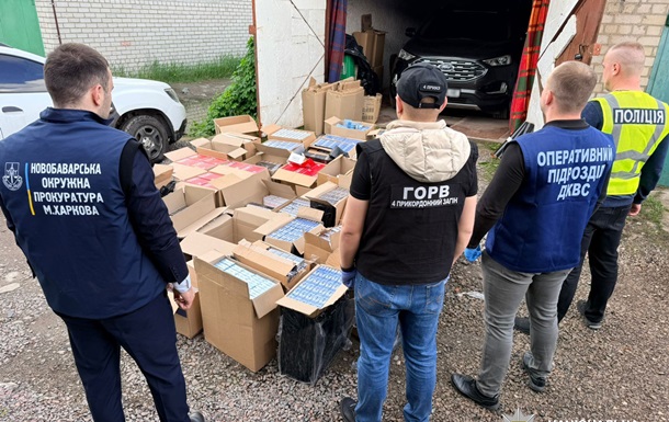 На Харківщині вилучили контрафакту тютюнових виробів на понад 35 млн