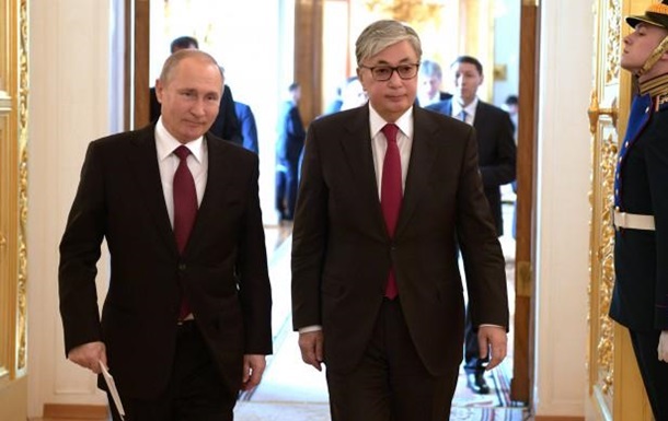 Путин снова неправильно назвал имя президента Казахстана