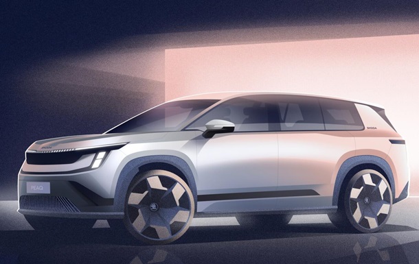 Skoda показала свій найбільший електрокросовер до прем єри