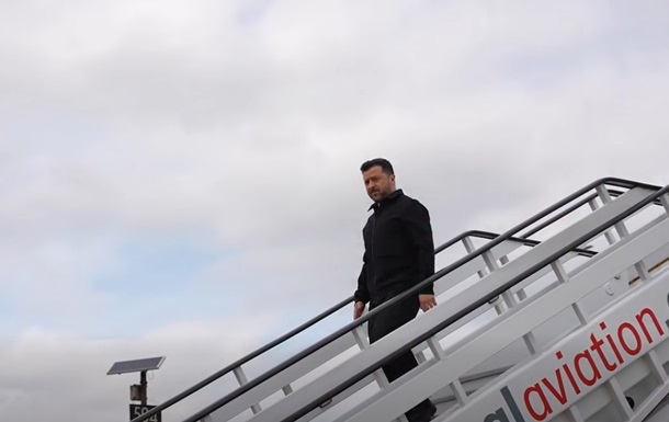 Зеленський прибув до Лондона