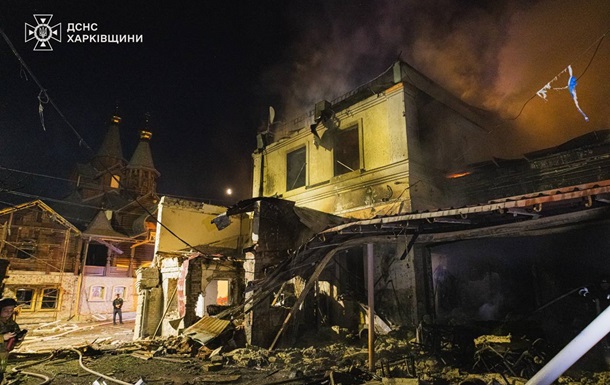 ДСНС показала наслідки атаки на Харківщину