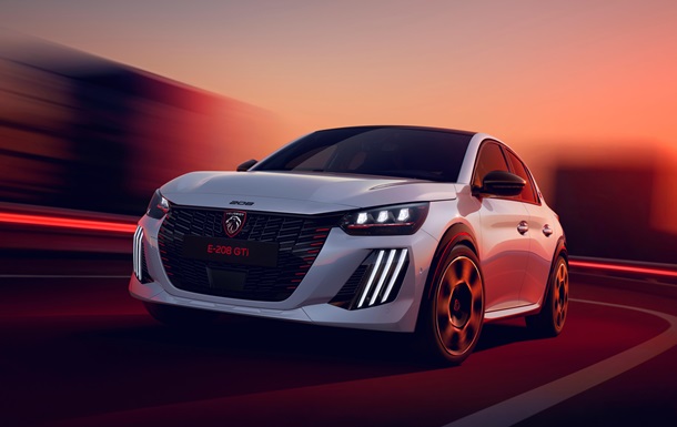 Peugeot показала серійний електричний хот-хетч E-208 GTi