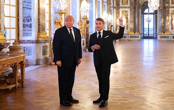 Трамп чуть не  сдал  Украину Путину - Макрон