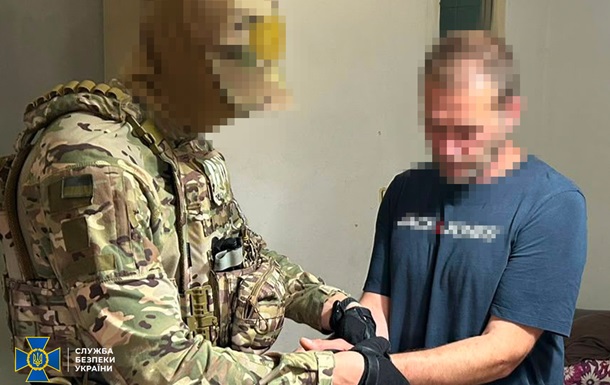 Затримано росіянина, який коригував удари по Запорізькій області