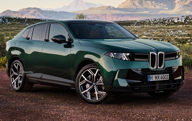 Новий BMW X6 показали на перших рендерах