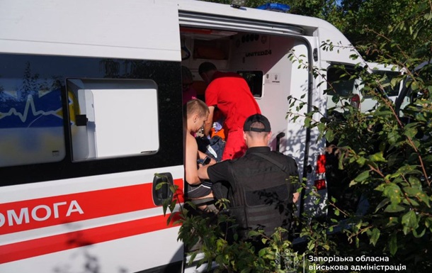 РФ атаковала Запорожье, есть раненые