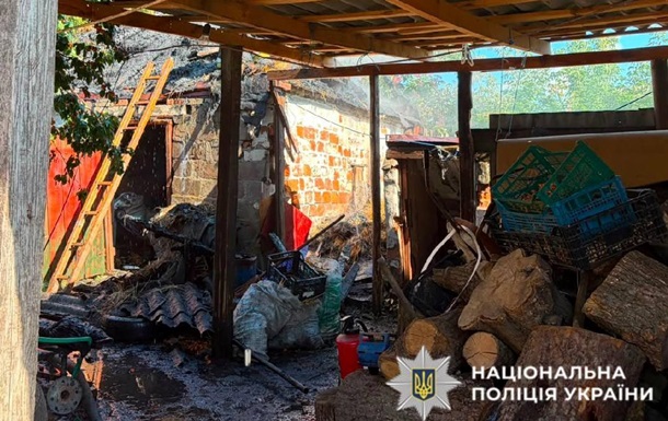 Российский дрон атаковал поселок на Харьковщине