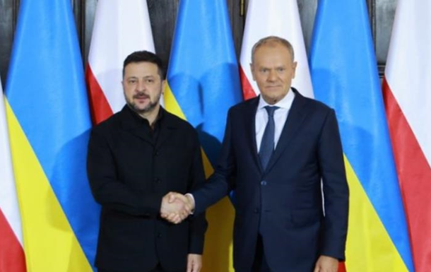 Зеленський розповів про зустріч з Туском 