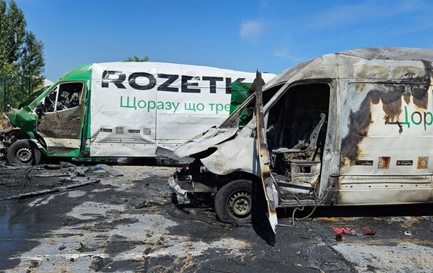 Российский дрон поразил склад Rozetka: есть погибшие и раненые