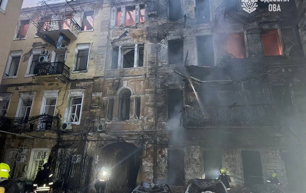 Удар по Одессе: увеличилось количество пострадавших