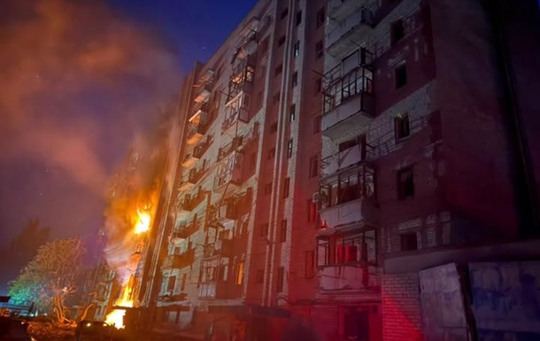 В Краматорске прилет в многоэтажку, есть жертвы