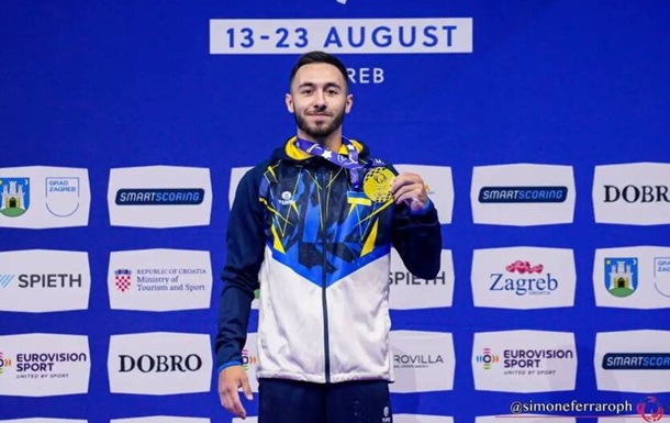 Украинский гимнаст завоевал золото на чемпионате Европы
