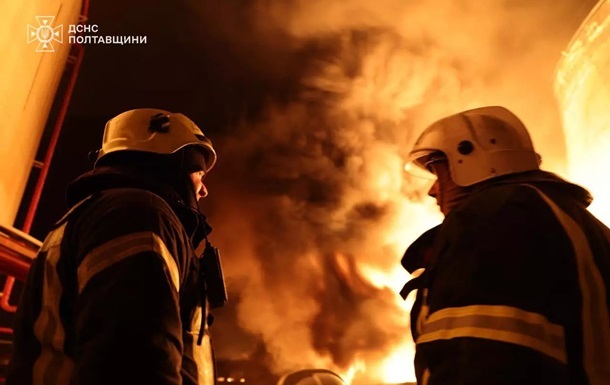 РФ атакувала промисловість та енергетику Полтавщини: є знеструмлення