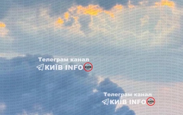 В Києві через російський обстріл виникла пожежа