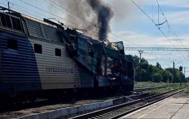 На Дніпропетровщині дрон РФ атакував поїзд Одеса - Дніпро