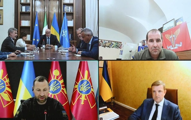Міністри оборони України й Італії провели першу відеозустріч