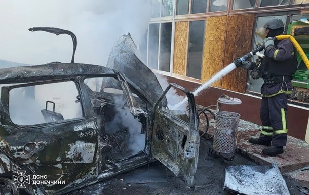 В Краматорске дрон попал в автомобиль, есть жертва