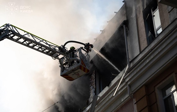 У Києві понад 40 поранених, атака дронів триває