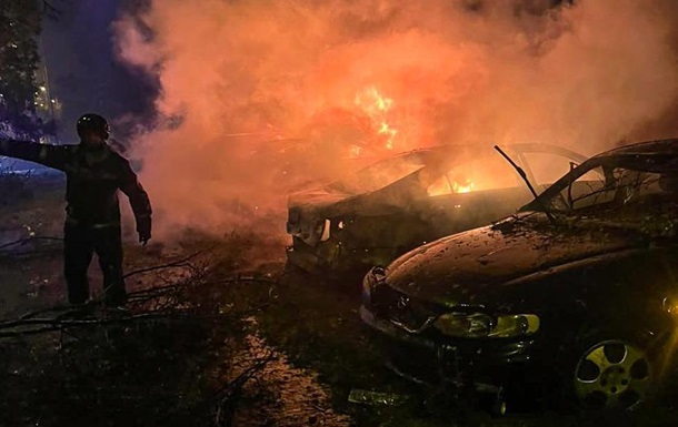 Разрушения в трех районах: последствия атаки на Киев
