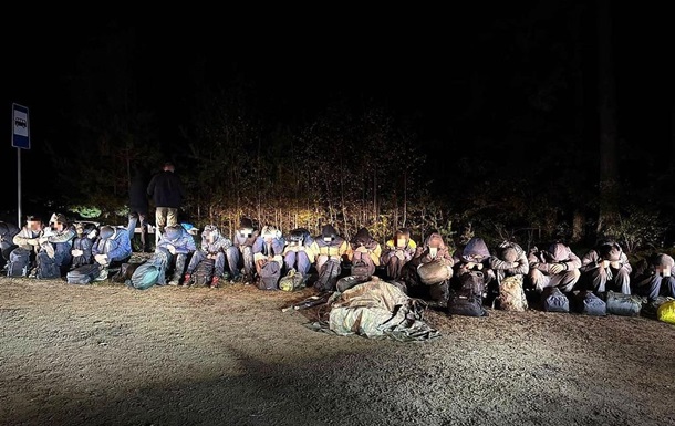 У Литві затримали групу мігрантів, що прибули з Білорусі