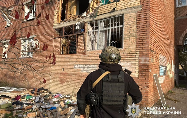 Полиция показала последствия атак РФ на Донетчине