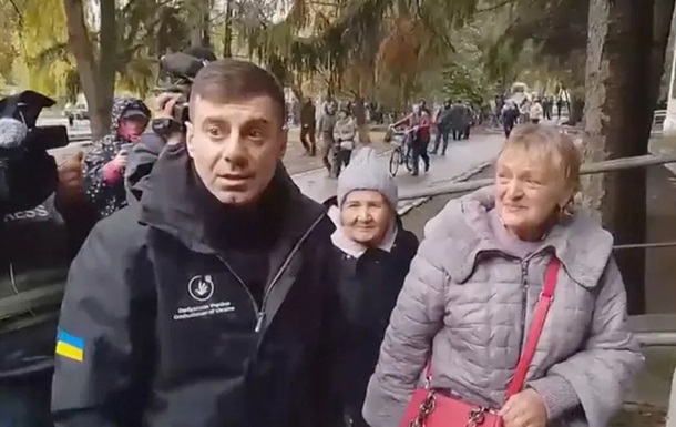 Эвакуация из Олешек. Люди отправились в Украину