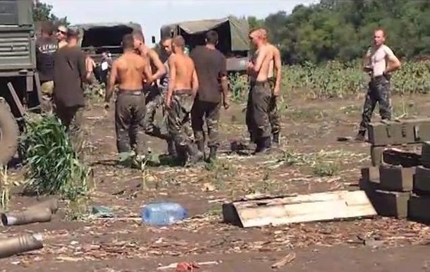 Силовики показали свої позиції під Донецьком