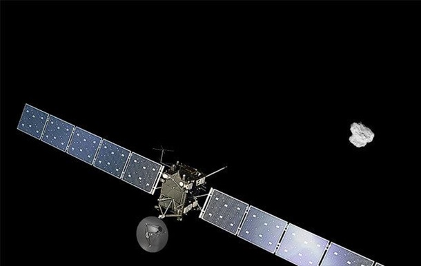 Зонд Rosetta зробив перше селфі