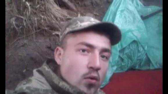 Військовий АТО зняв на відео, як його обстріляли