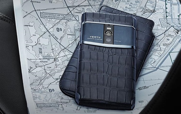 Vertu випустила надпотужний смартфон із сапфіровим склом