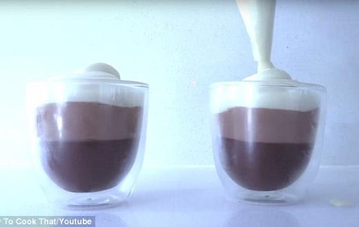 Шоколадный мусс из двух ингредиентов