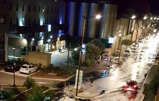 У французькому місті Сет стався винний потоп