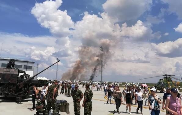 У Румунії під час показових виступів розбився МіГ-21