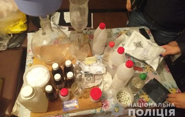 Нарколабораторія під Києвом виготовляла амфетамін