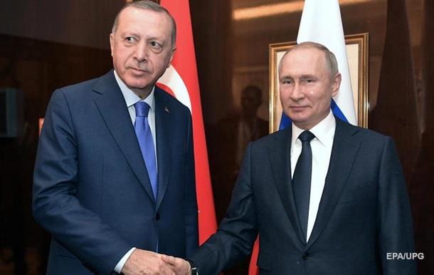 Ердоган попросив Путіна залишити Туреччину один на один з Асадом