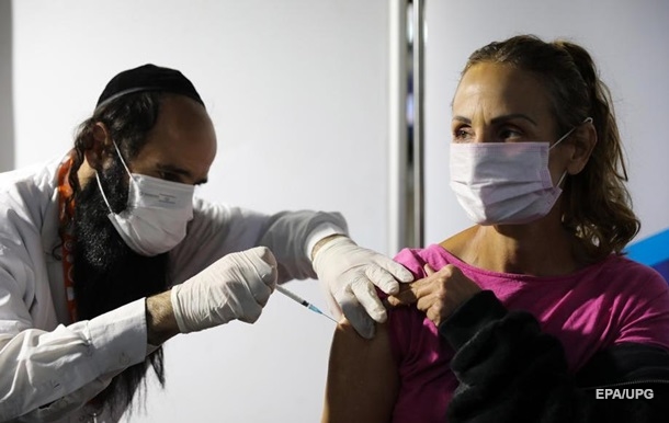 В Ізраїлі у 13 людей стався лицьовий параліч після щеплення Pfizer
