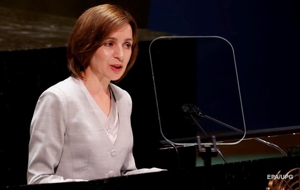 Санду в ООН закликала вивести війська РФ з Придністров я