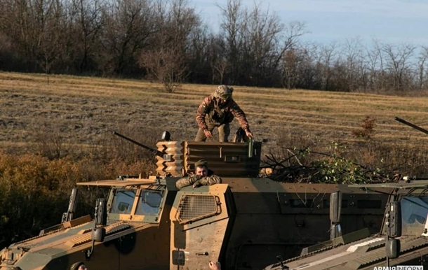 ВСУ показали тренировку морпехов на БТР Kirpi