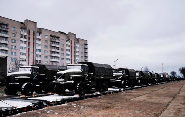 До Білорусі прибув ще один ешелон з технікою та військовими РФ - Гаюн