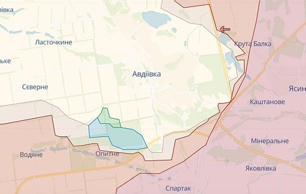 Сили оборони взяли під контроль частину Опитного на Донеччині