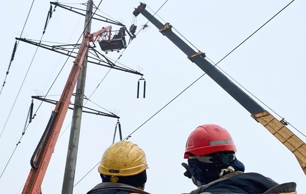 ДТЕК та Укренерго відновили високовольтну лінію на Донбасі