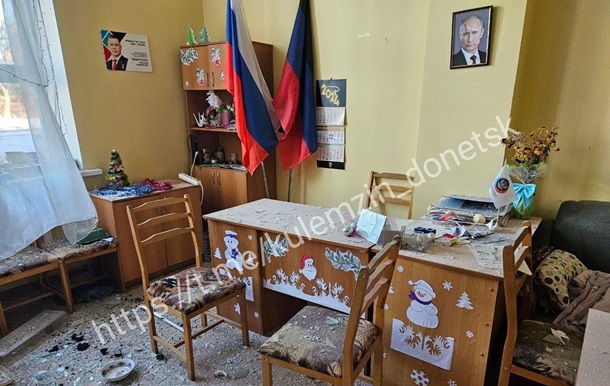 Приліт у Донецьку зачепив приймальню Пушиліна