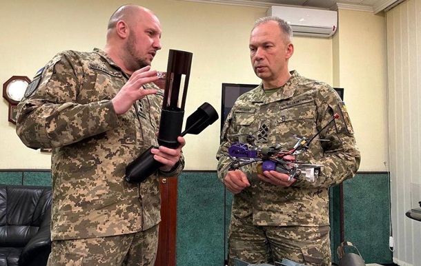 Сырский: БПЛА – приоритетное направление развития