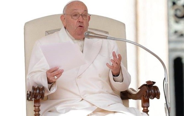 Папа Римський закликав Україну  шукати мир 