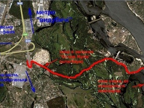 Активисты организации Сохрани Старый Киев захватили земснаряд на Жуковом острове