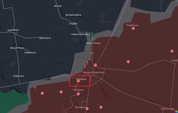 РФ оккупировала Времевку - DeepState