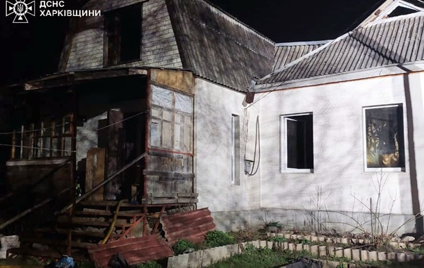 На Харківщині у пожежі загинули дитина та чоловік